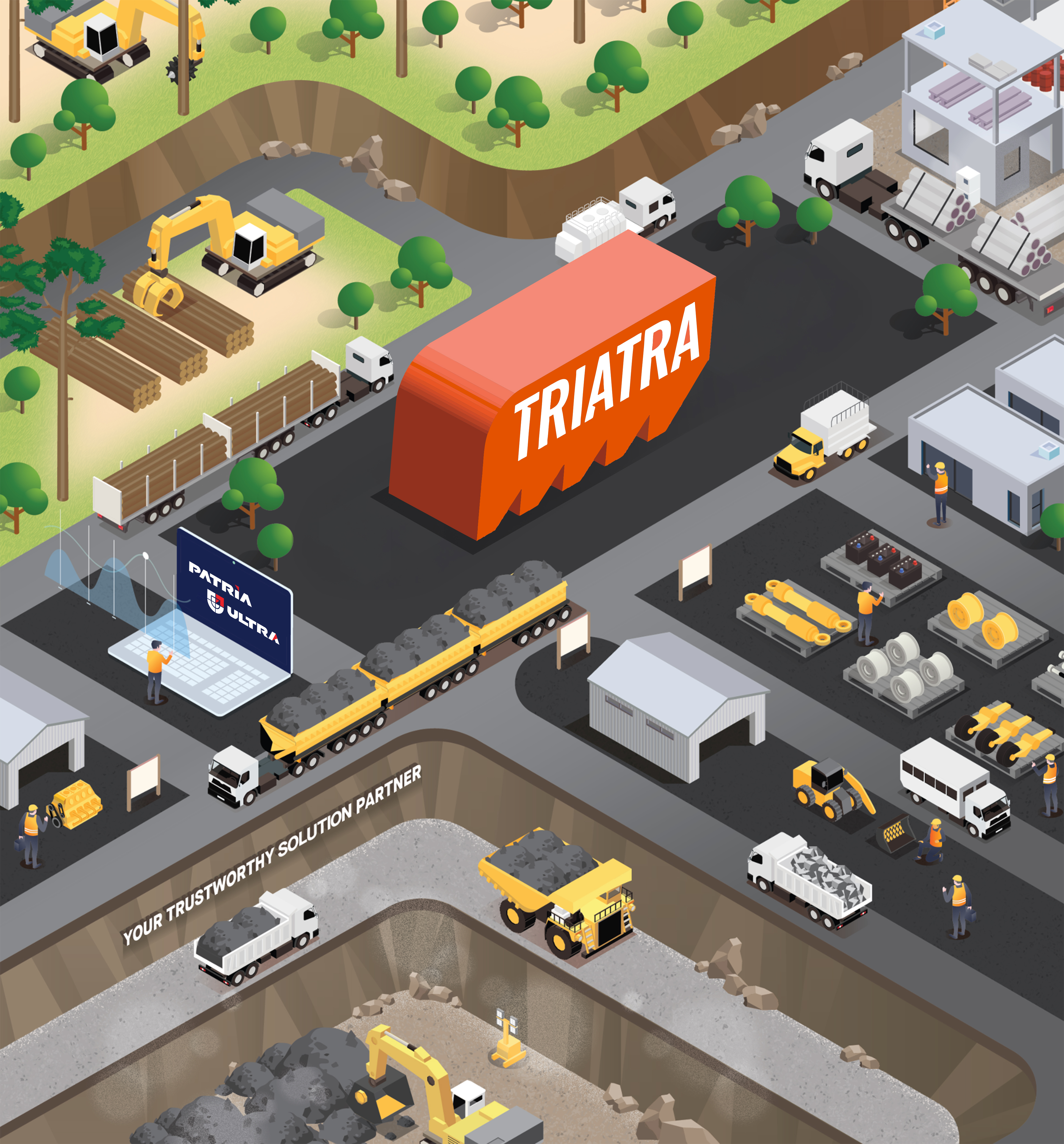 Triatra Dikantor - TRIATRA